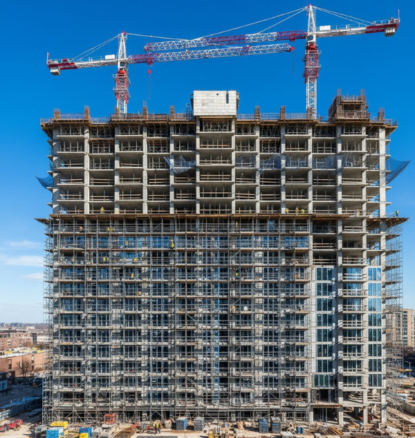 Apartment Construction Banner